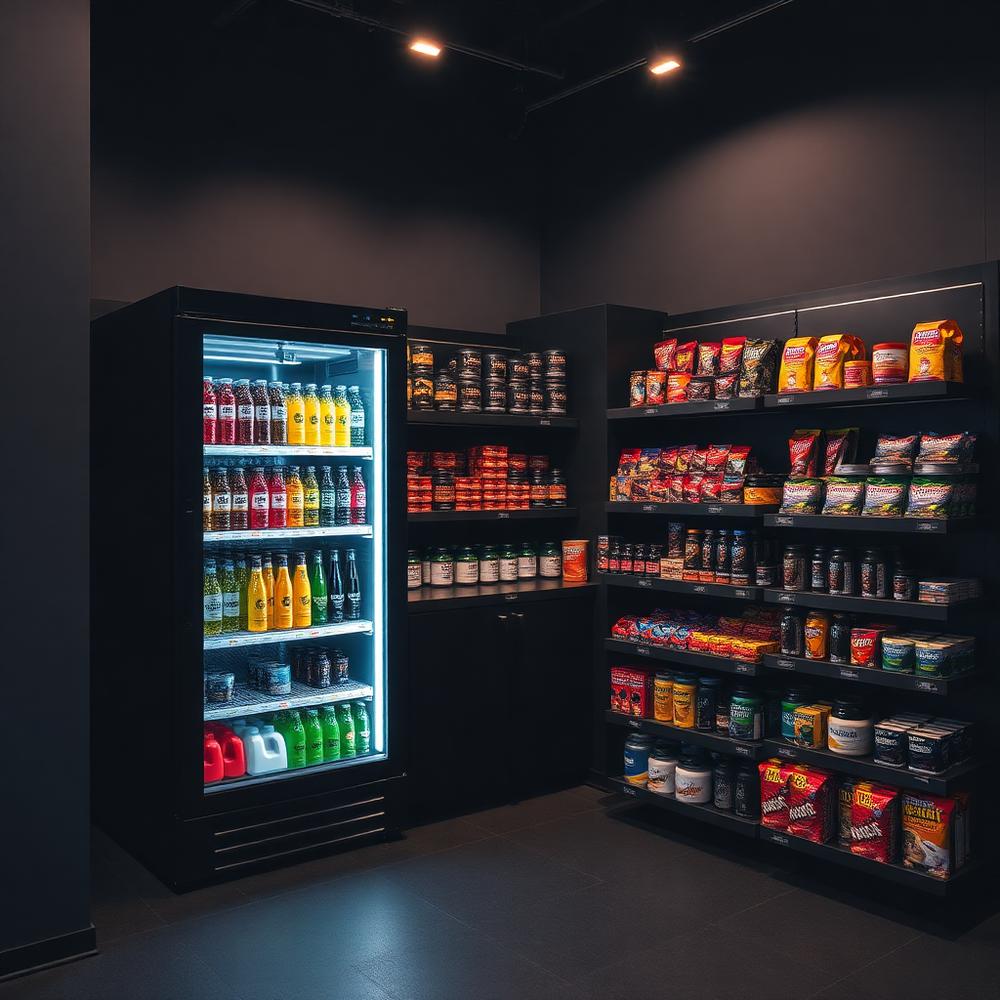 Retail corner Satrio Gym
